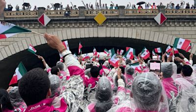 Así fue el desfile de México en la inauguración de los Juegos Olímpicos París 2024