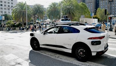 Waymo robotaxi drives down wrong side of street after being alarmed by unicyclists