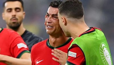 Cristiano Ronaldo erró un penal clave y no contuvo el llanto en la Eurocopa 2024 | + Deportes