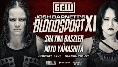 Shayna Baszler vs. Miyu Yamashita official for Josh Barnett’s Bloodsport XI