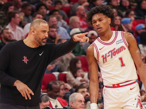 Rockets' Amen Thompson Describes Coach Ime Udoka