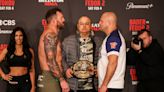 Bellator 290 ceremonial weigh-ins video: Ryan Bader, Fedor Emelianenko face off one last time before CBS headliner