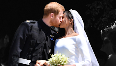 Prince Harry and Meghan Markle's wedding day in photos