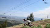 Mountain bikers enjoy picturesque conditions on Deer Valley’s opening day Friday