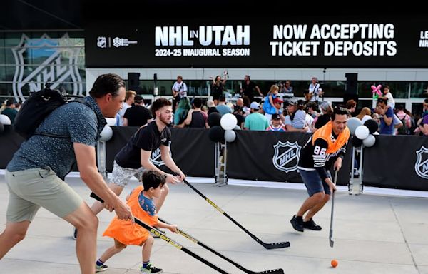 Are you a good skater? Try out for the Utah Hockey Club ice crew