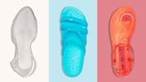 Remember jelly sandals? They’re back this summer