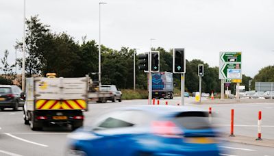 'Please find an alternative route': Road near busy Shrewsbury roundabout closed following collision