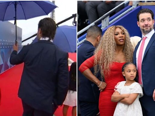 Serena Williams' husband responds to being called 'umbrella holder' at Olympics