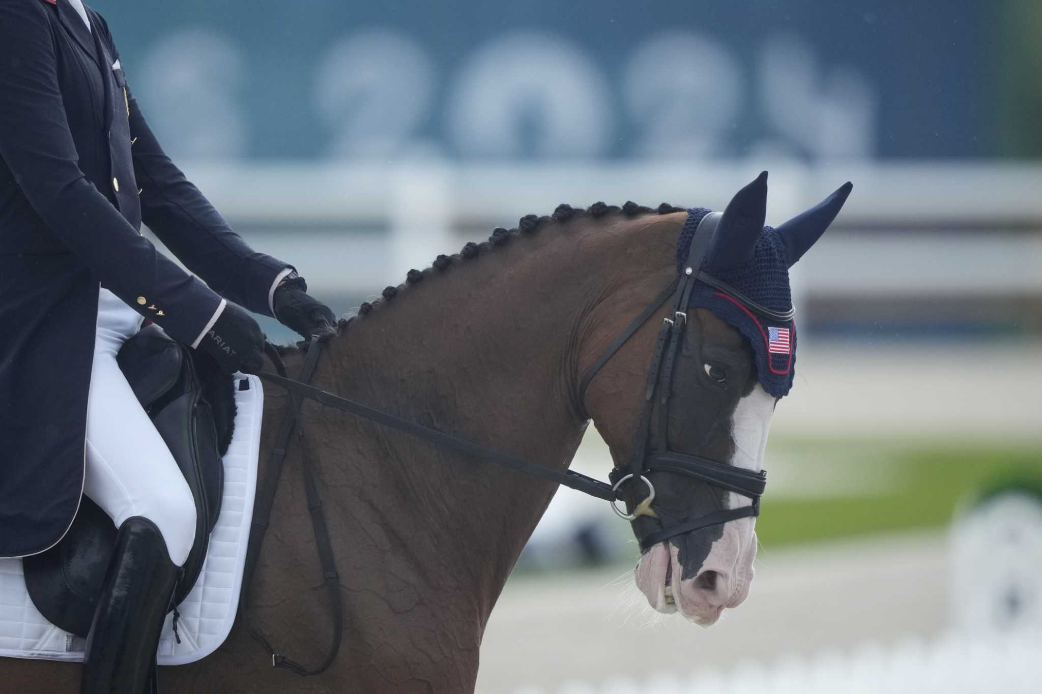 Equestrian riders at Paris Olympics 'horrified' by video of Dujardin whipping a horse