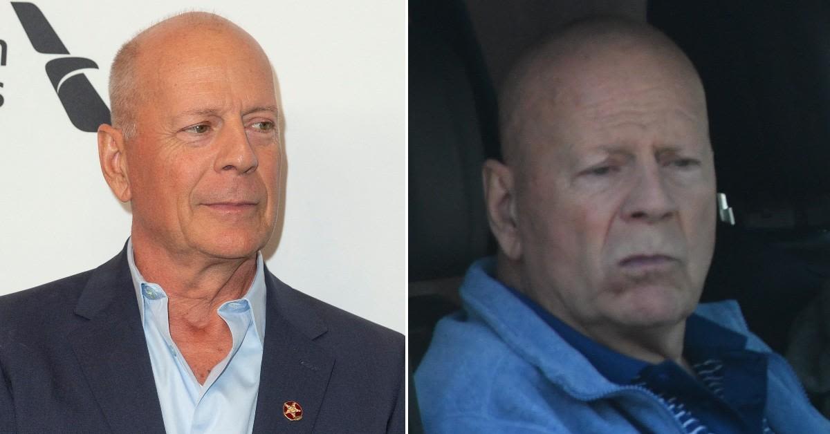 Bruce Willis Spotted During Rare Public Outing in California After Actor's Family Confirmed He's 'Stable' Amid Dementia Battle...