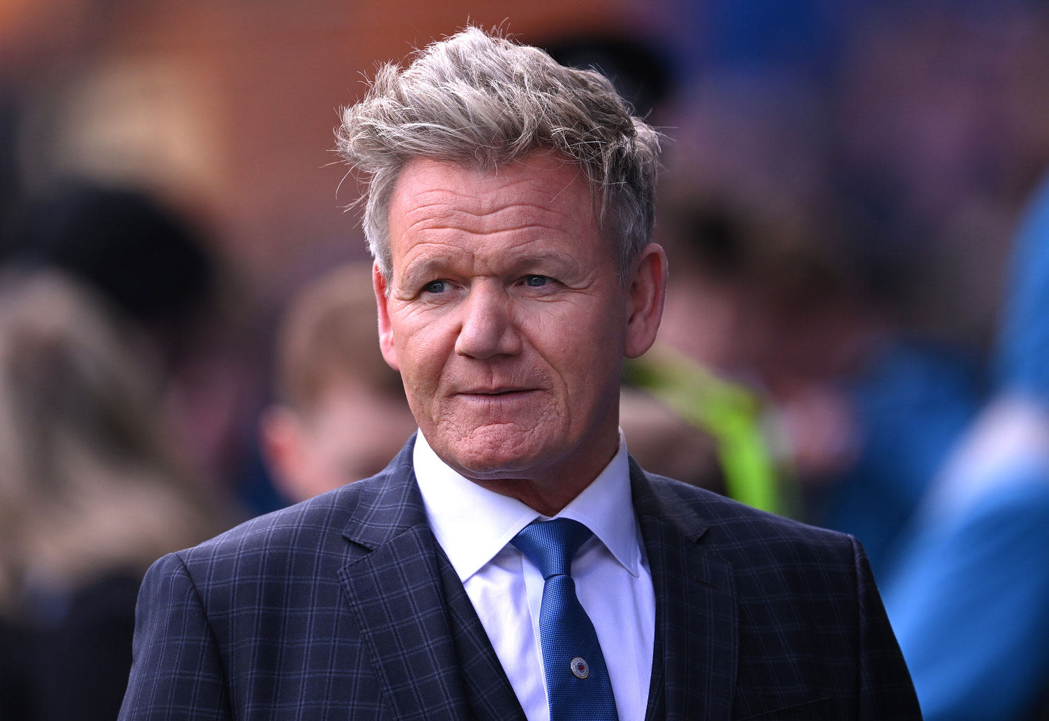 Gordon Ramsay says he's 'lucky to be here' after bike accident