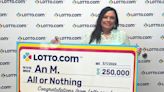 Texas woman wins lottery jackpot without matching a single number