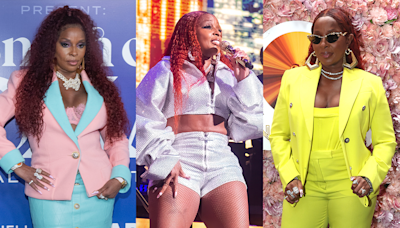 Mary J. Blige Hits High Notes in Metallic Prints, Electric Colorways and More Looks at Strength of a Woman Festival & Summit 2024