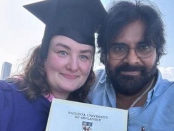 Pawan Kalyan's Wife Anna Lezhneva Graduates At 43, Powerstar Celebrates Her Achievement