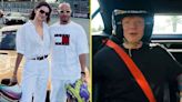 Hamilton does 'Hot Lap' with Jenner as Ed Sheeran admits to writing off 200k car