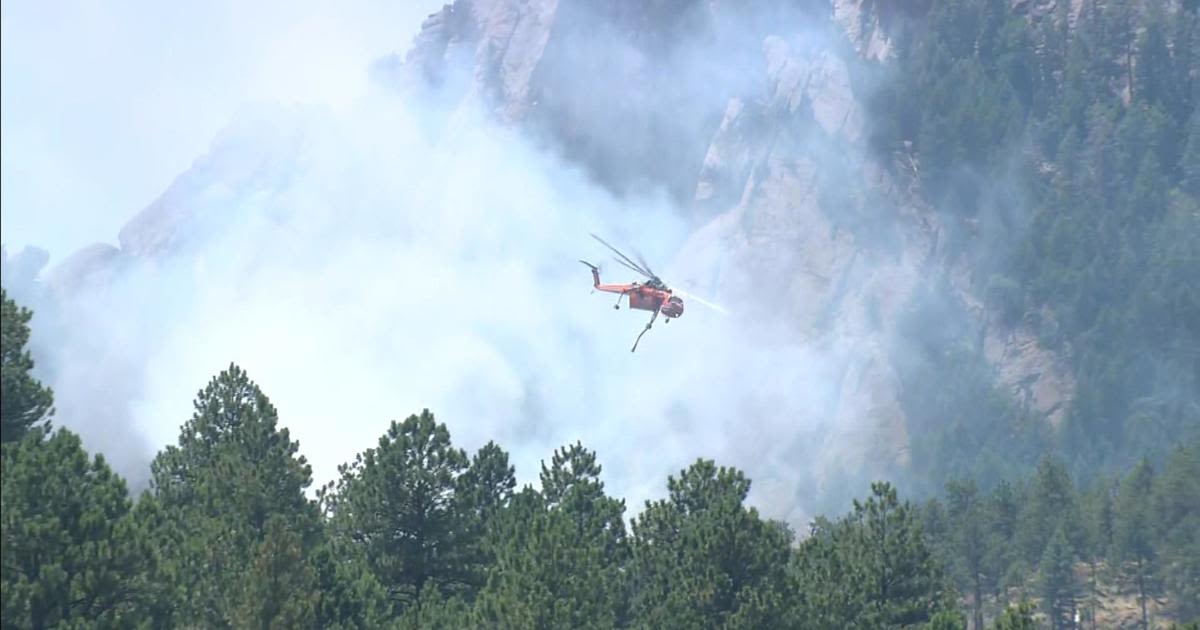 Small wildfire forces evacuation of NCAR in Boulder, Colorado's "Dinosaur Fire" only a few acres in size