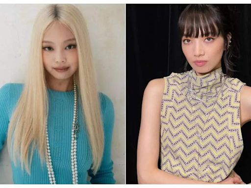 BLACKPINK’s Jennie and Komatsu Nana, both rumored ex-girlfriends of G-Dragon, share a hug at the Paris fashion show - Times of India