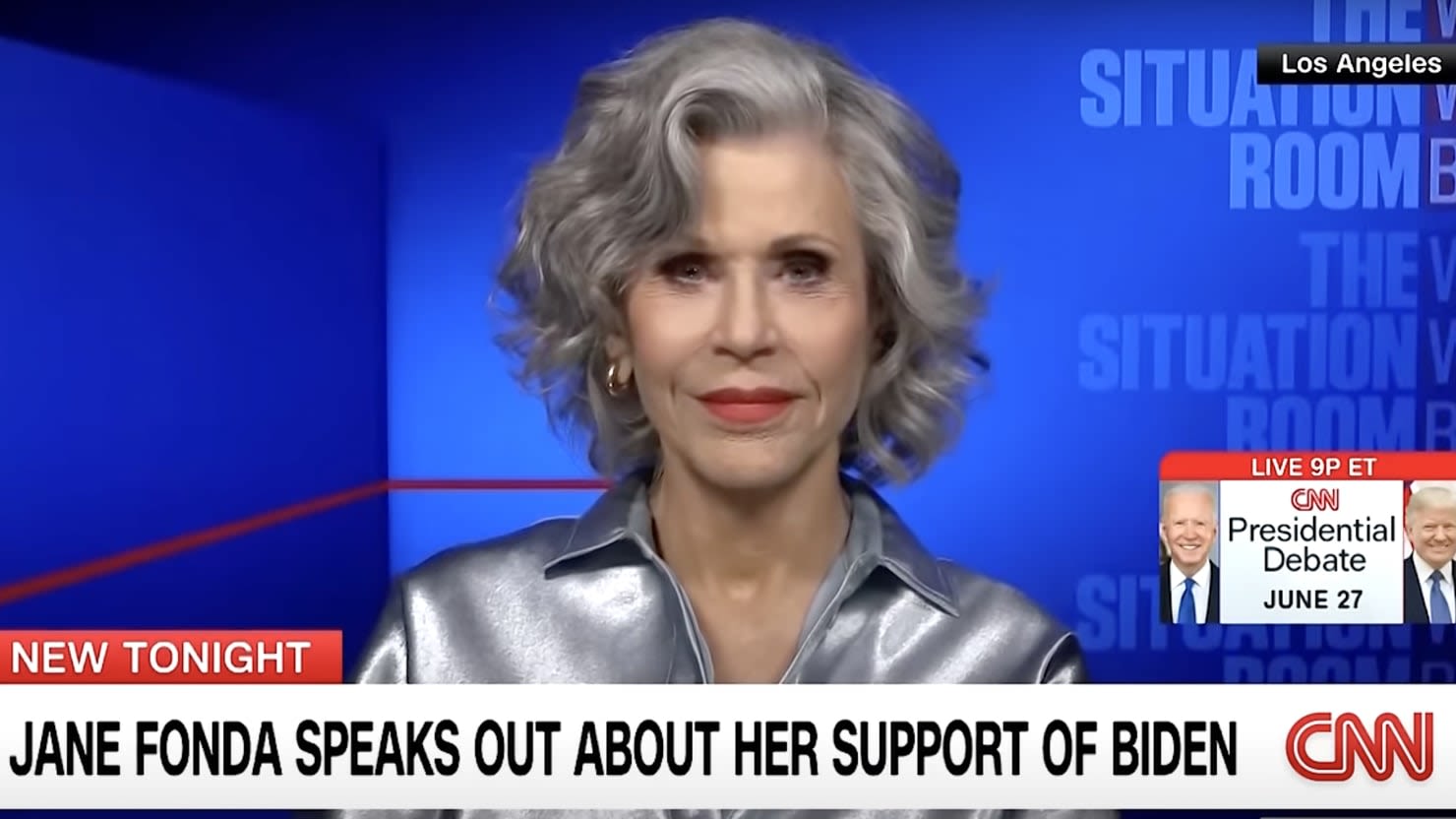 Jane Fonda: I’m Older Than Biden and He’s ‘Just Fine’