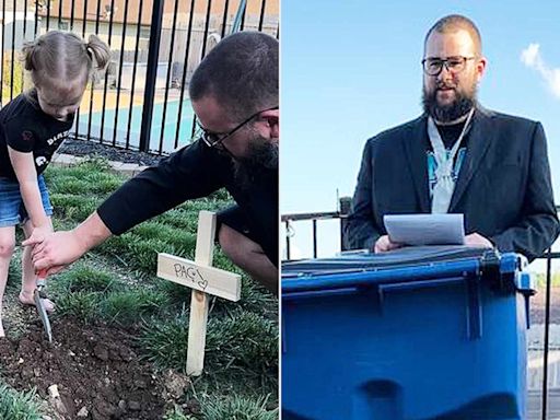 Family Holds Backyard Funeral for 3-Year-Old Daughter's Pacifier: 'Letting Kids Feel Emotions' (Exclusive)