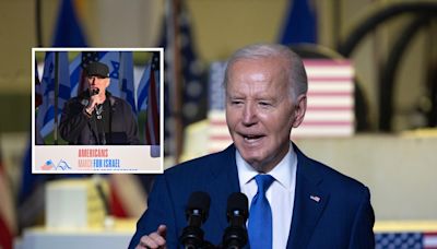 Celebrity "un-endorses" Biden after Israel weapons update
