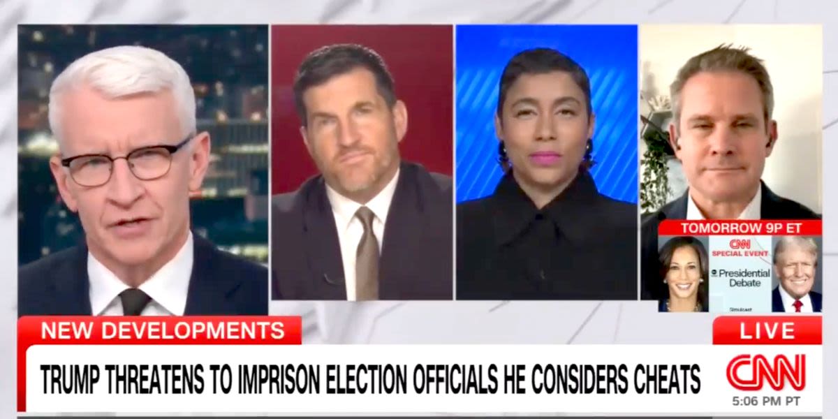 Anderson Cooper Brilliantly Shuts Down Ex-GOP Rep's Defense Of Trump's Lies