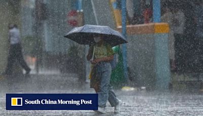 Hong Kong hit with heavy rains, thunderstorms after days of sweltering heat