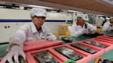 A Chinese iPhone factory worker says he saw a colleague have his pay reduced for spending too much time drinking water, report says