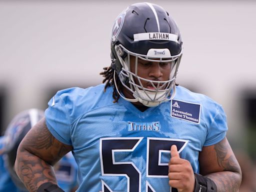 Watch: Titans' JC Latham Mic'd Up at Camp