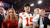 Patrick Mahomes celebrates Super Bowl 2023 win with daughter Sterling Skye