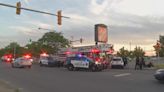 Watch: Buffalo Fire Department truck collides with vehicle on Elmwood Avenue