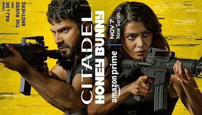 Citadel Honey Bunny release date announced with new teaser; Samantha Ruth Prabhu, Varun Dhawan team up for Russo Bros