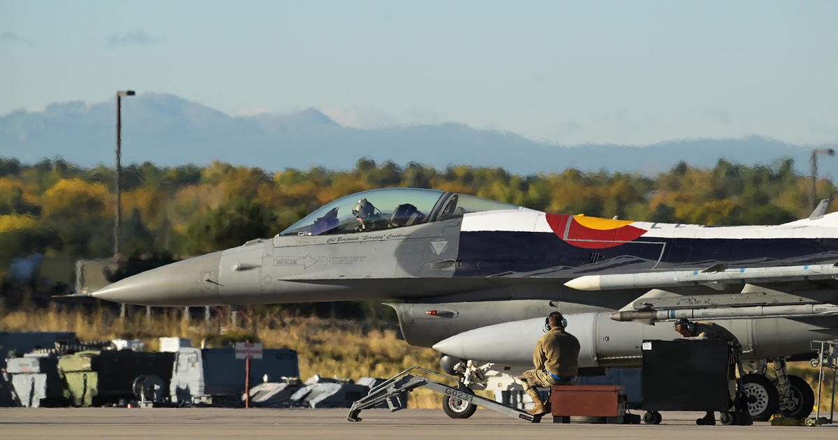 Here's where Colorado Air National Guard F-16s will be flying over Memorial Day ceremonies this weekend