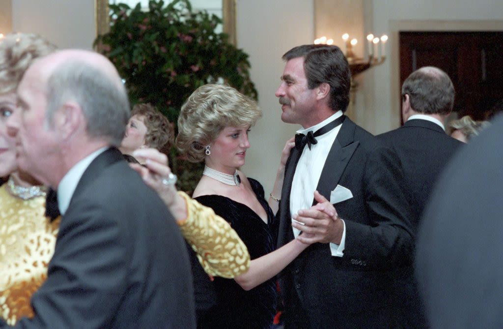 Tom Selleck danced with Princess Diana to avoid ‘rumors’ starting about her and John Travolta