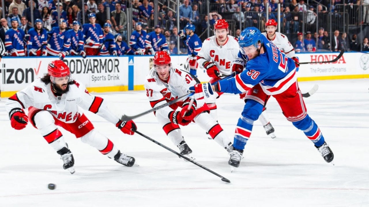 How to Watch the Rangers vs. Hurricanes NHL Playoffs Game 3 Tonight