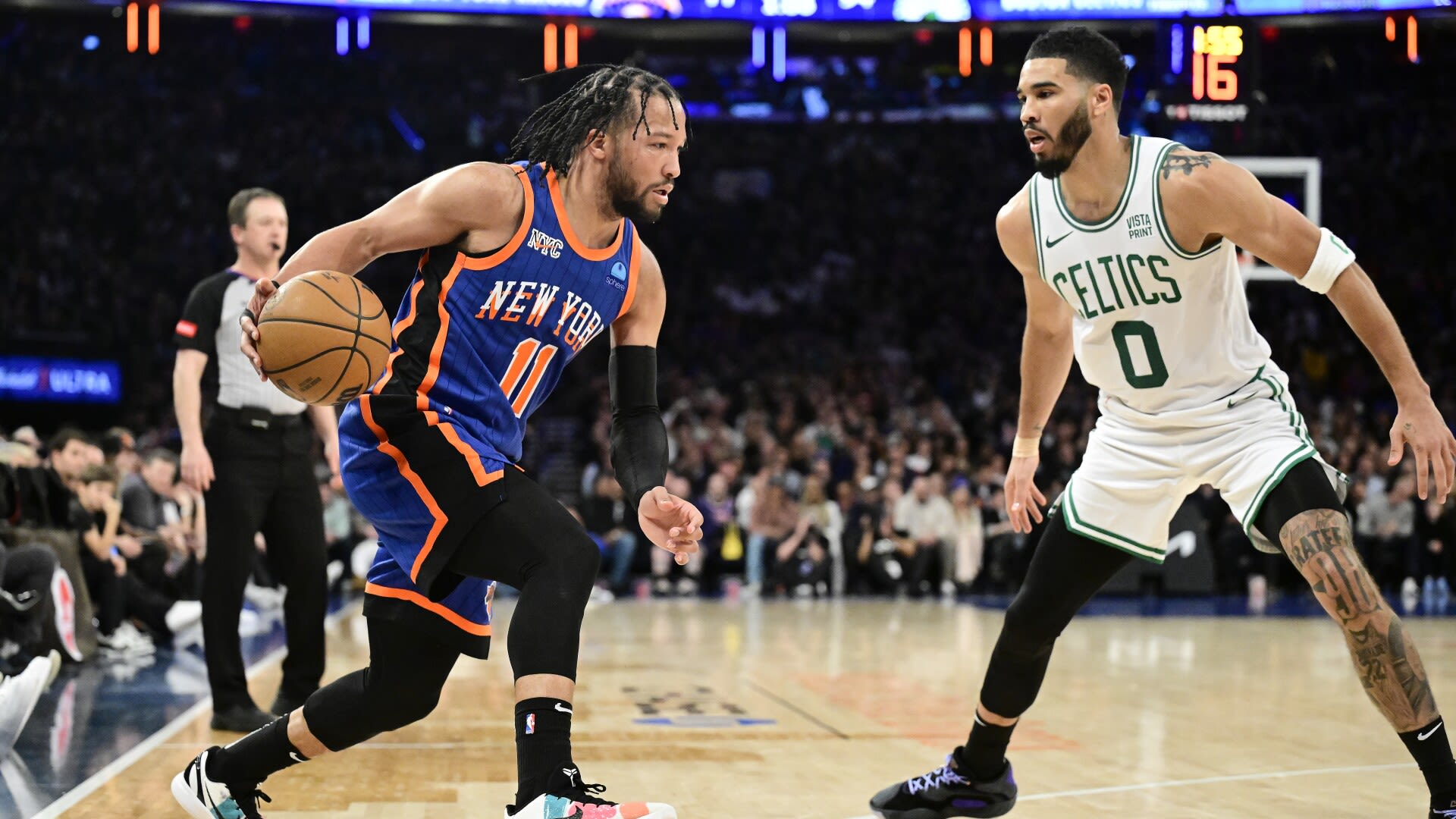 Reported NBA opening night: Knicks at Celtics (ring night), Timberwolves at Lakers