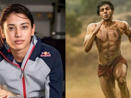 Indian cricketer Smriti Mandhana cheers and praises Kartik Aaryan’s 'Chandu Champion,’ calls it a ‘must watch’