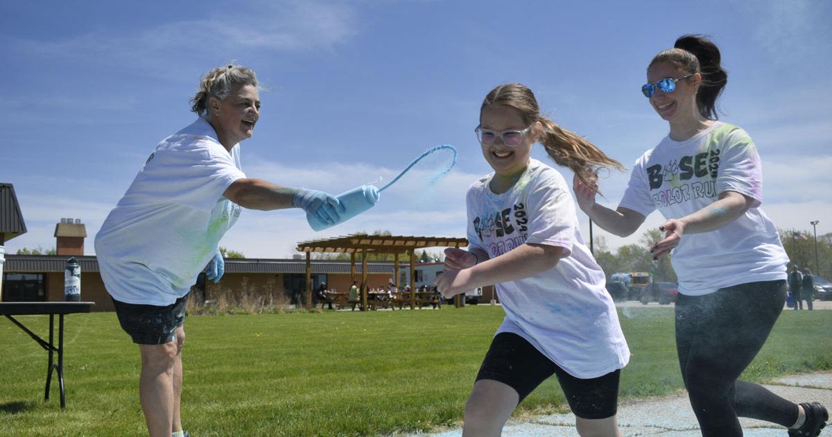 Bose Elementary color run kicks off playground fundraising campaign