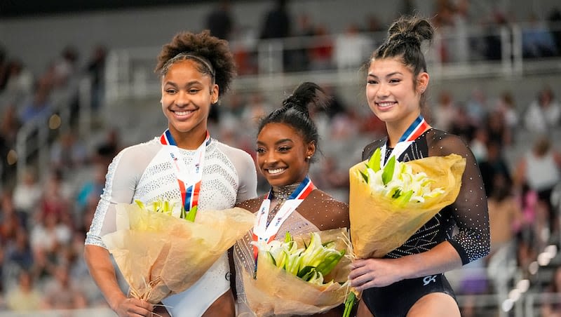 These are the American women gymnasts who will compete for the right to go to the Paris Olympics