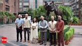 Art Installation 'Striking Stripes' for Global Tiger Day | - Times of India