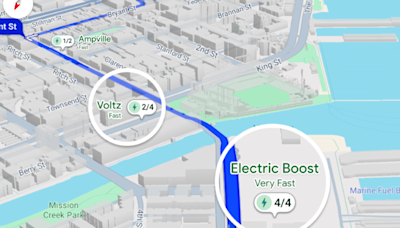 Google Maps gets EV charging update showing charger speed, availability