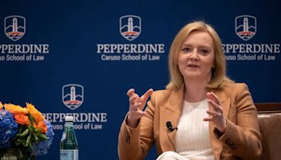 In Pepperdine visit, former UK Prime Minister Liz Truss slams ‘destructive ideologies’