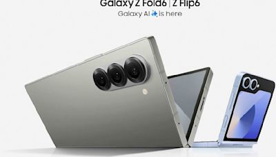 Samsung Galaxy Z Fold6 | Z Flip6 摺疊屏幕手機 發揮Galaxy AI旗艦效能 全速提升AI極致流動體驗