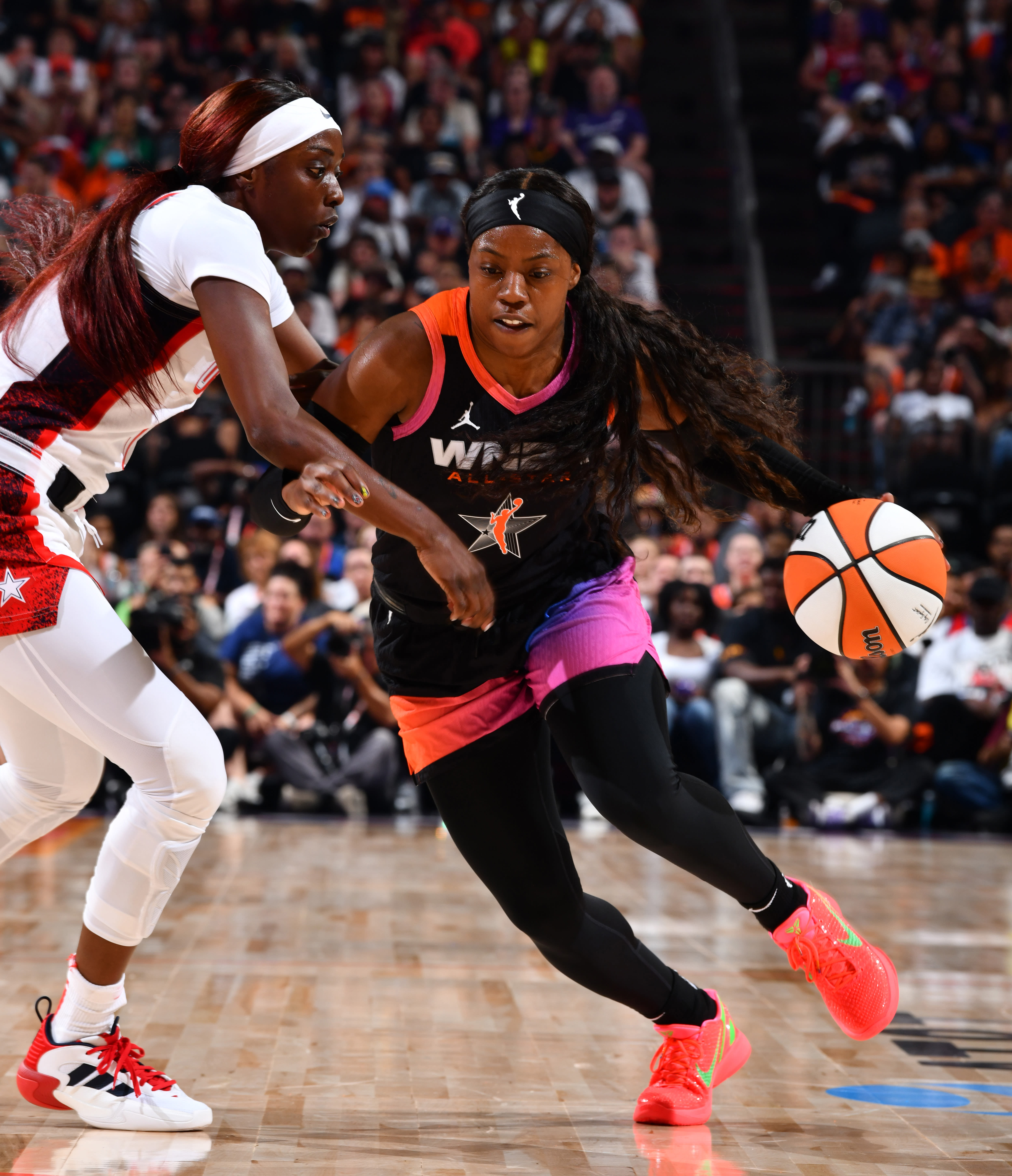 Arike Ogunbowale makes history as WNBA All-Stars prevail over U.S. Olympic team