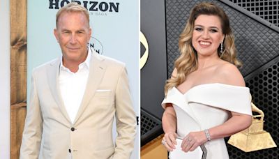 Kelly Clarkson Is ‘Crushing’ on Kevin Costner ‘Big Time’: ‘She’d Like to Date Him’