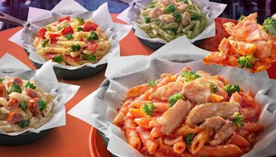 必勝客推4款「紙包筆管麵」 紅醬燻雞、青醬蛤蜊海陸全都有