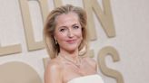 Why Gillian Anderson Wore A Vagina Dress To The Golden Globes