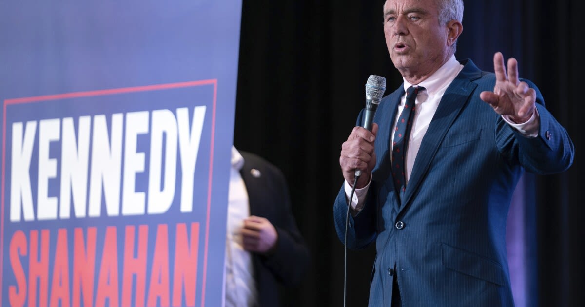 Robert F. Kennedy Jr.’s campaign plans 'three-way debate' counter programming