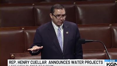 Rep. Cuellar announces water projects in Webb County