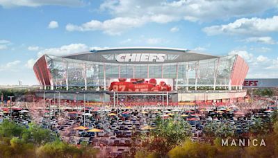 Renderings from Manica Architecture show a potential domed-stadium for the Kansas City Chiefs