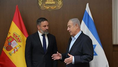 Santiago Abascal visita a Netanyahu en Israel: "Pedro Sánchez no es España"